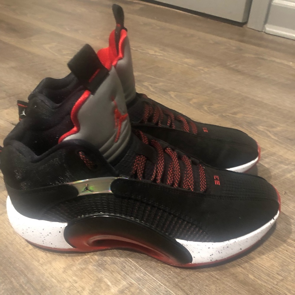 Nike Air Jordan XXXV 35 Black Infrared Basketball Shoes CQ4227-030 Men's 10